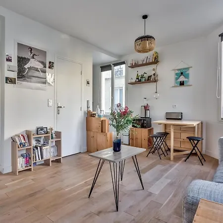 Apartment Nettoyage Rigoureux - Studio Charmant Et Tout Equipe Paris